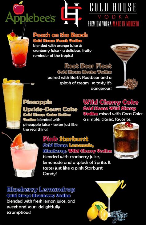 Applebees alcohol drinks. Things To Know About Applebees alcohol drinks. 